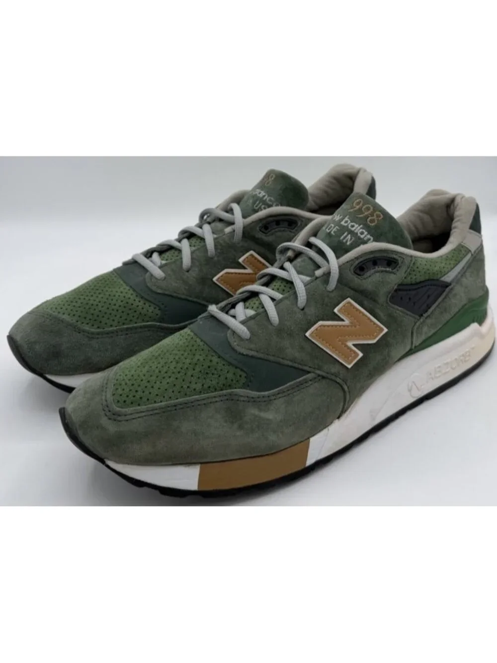 J.Crew X New Balance 998 Greenback Mens Limited Edition Shoes Sneakers - Size 12